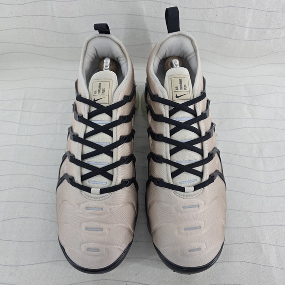 Nike Mens Air VaporMax Plus Rattan Beige Black Sneakers Shoes DX3720-200 Sz 11.5 - Picture 3 of 15